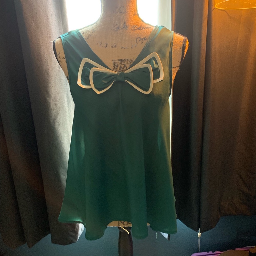 ModCloth Bow Blouse